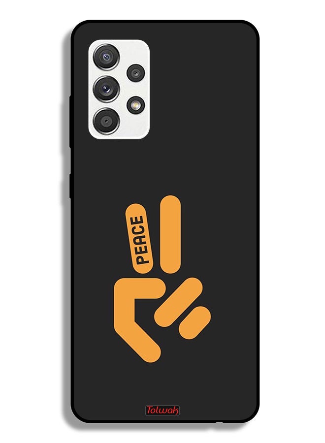 Tolwak Samsung Galaxy A32 5G Protective Case Cover Peace - Image 1