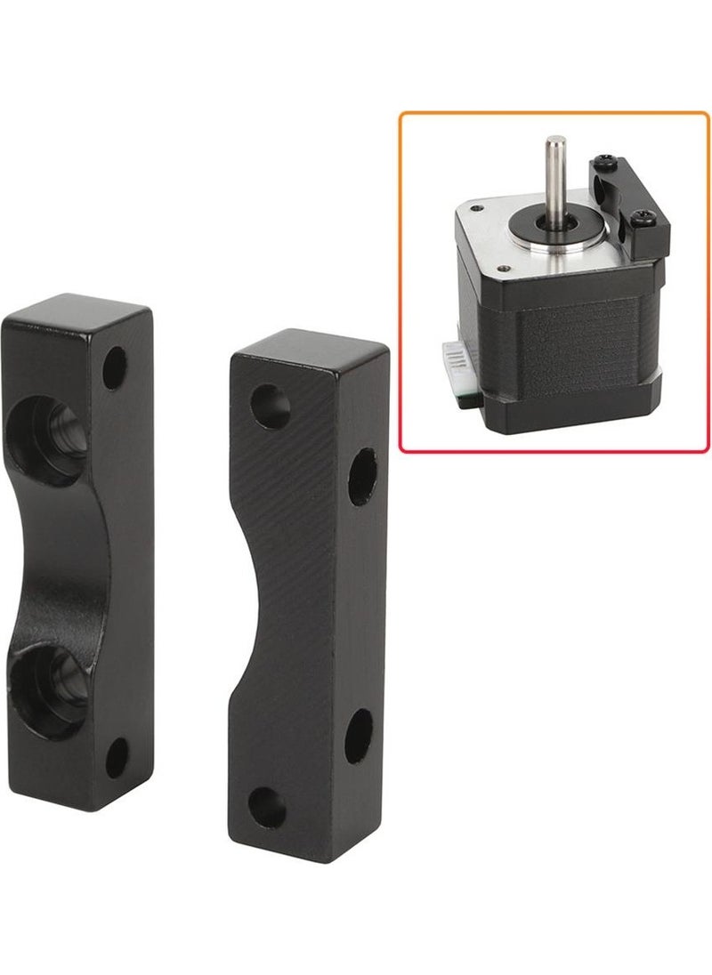 Hobi Mekatronik - Z Axis Nema 17 Stepper Motor Holder Mini Plastic Part (Black) - Image 1