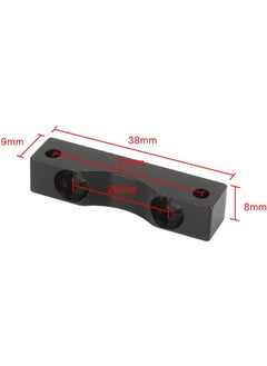 Hobi Mekatronik Z Axis Nema 17 Stepper Motor Holder Mini Plastic Part (Black)  - Image 2