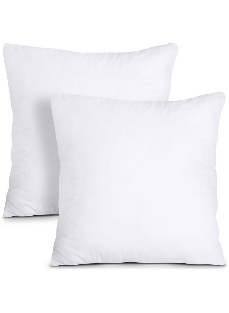 Utopia Bedding Utopia Bedding Throw Pillows Insert (Pack of 2  White) - 16 x 16 Inches Bed and Couch Pillows - Indoor Decorative Pillows  - Image 1
