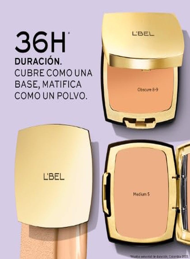 L'Bel Divine Double Use Compact SPF 15 Gold Deluxe Edition Claire 1-2-3 10 g / 0.35 oz. - Image 2