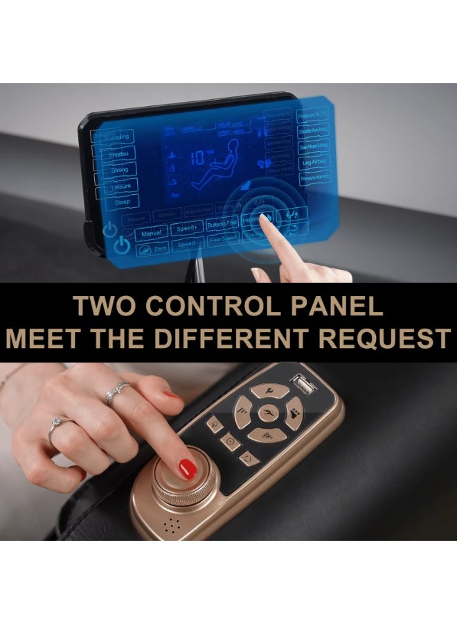 Relax Smart Massage Chair, Full Body Zero Gravity Massage Chair with Advanced Air Bag Massages,Back Heating, Bluetooth Speaker, Adjustable Intensity and Safety Features - Image 5