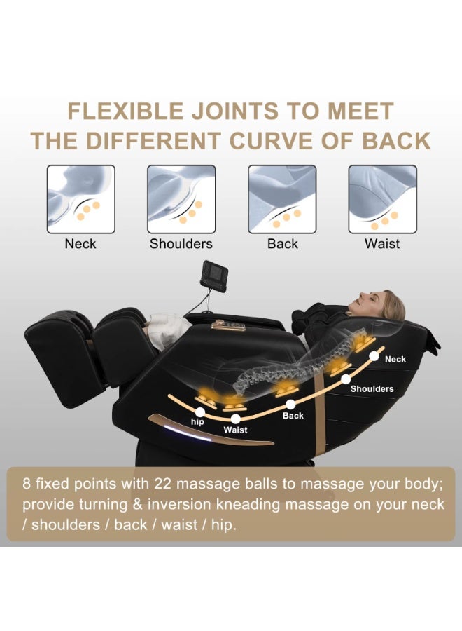 Relax Smart Massage Chair, Full Body Zero Gravity Massage Chair with Advanced Air Bag Massages,Back Heating, Bluetooth Speaker, Adjustable Intensity and Safety Features - Image 2