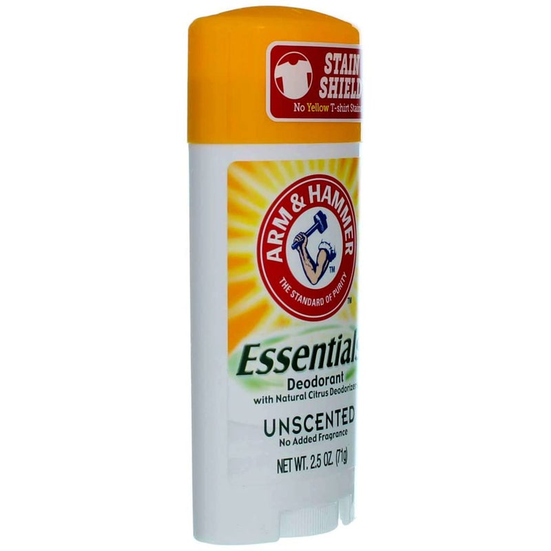 Arm & Hammer Essentials Natural Deodorant, Unscented, 2.5 Ounce (Pack of 4) - Image 3
