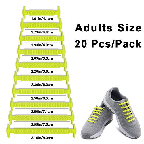 HOMAR No Tie Shoelaces for Kids and Adults Stretch Silicone Elastic No Tie Shoe Laces - Image 2
