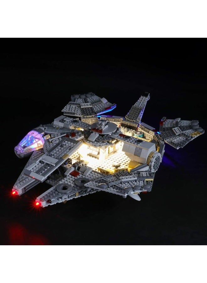 BRIKSMAX BRIKSMAX Led Lighting Kit for 75257 Millennium Falcon - Not Include The Lego Building Blocks Model Set  - Image 4