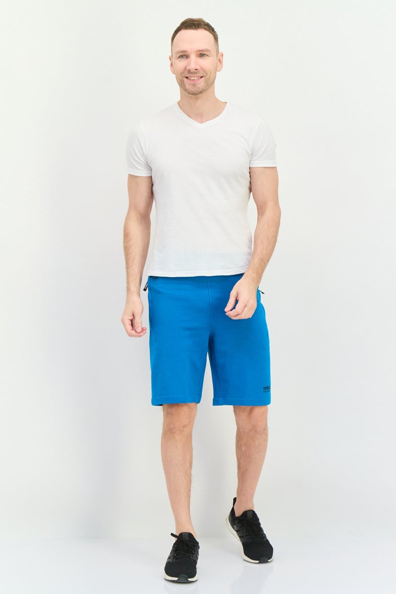 adidas Originals Men Sportswear Fit Outdoor Adventure Shorts, Turquoise  - Image 3