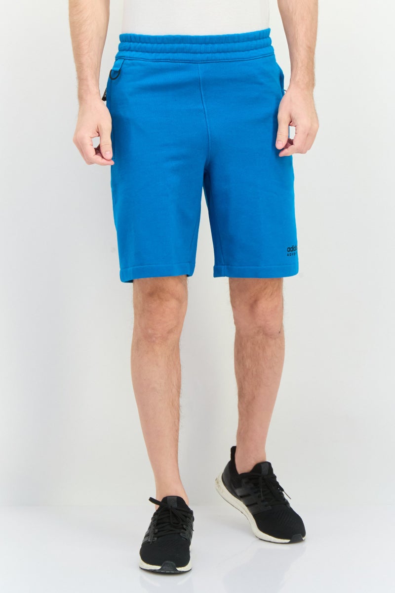 adidas Originals Men Sportswear Fit Outdoor Adventure Shorts, Turquoise  - Image 1
