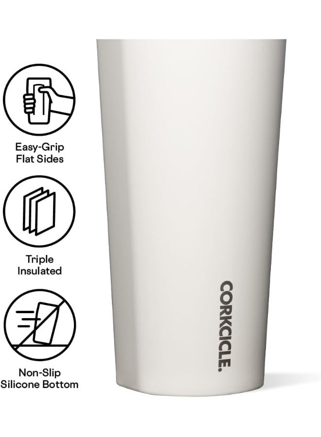 Corkcicle Classic Triple Insulated Coffee Mug with Lid, Oat Milk, 16 oz – Stainless Steel Travel Tumbler - Image 4