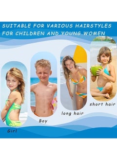 CONQUEST Silicone Swim Cap Protect your hair and enjoy a comfortable workout with the Swim Cap - Blue  - Image 2