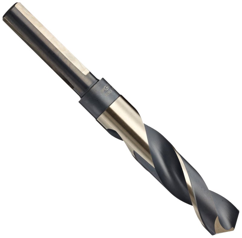 YG1 D1191039 D1191 High Speed Steel Split Point 3 Flat BlackGold SilverDeming Drill Bit 118 Degree 3964 Diameter x 6 Length Pack of 1
