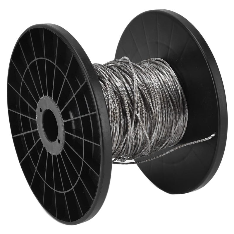 Electronic Fence Wire 100m, Aluminum Magnesium Alloy 1.8mm Diameter - High Voltage Pulse, Flexible Conductive Wire for Perimeter Security - Image 4
