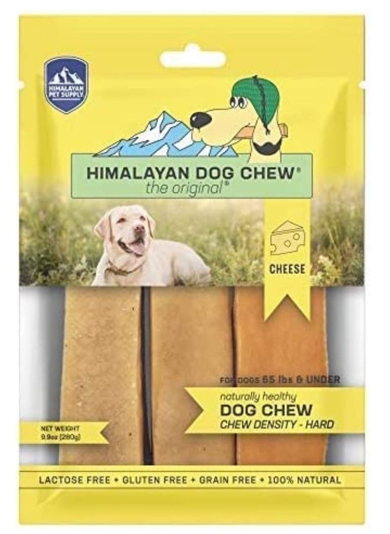 Himalayan Dog Chew - Himalayan Dog Chew Original Yak Cheese Dog Chews 100% Natural Long Lasting Gluten Free Healthy & Safe Dog Treats Lactose & Grain Free Protein Rich Mixed Sizes Dogs 65 Lbs & Smaller 9.9 oz - Image 1