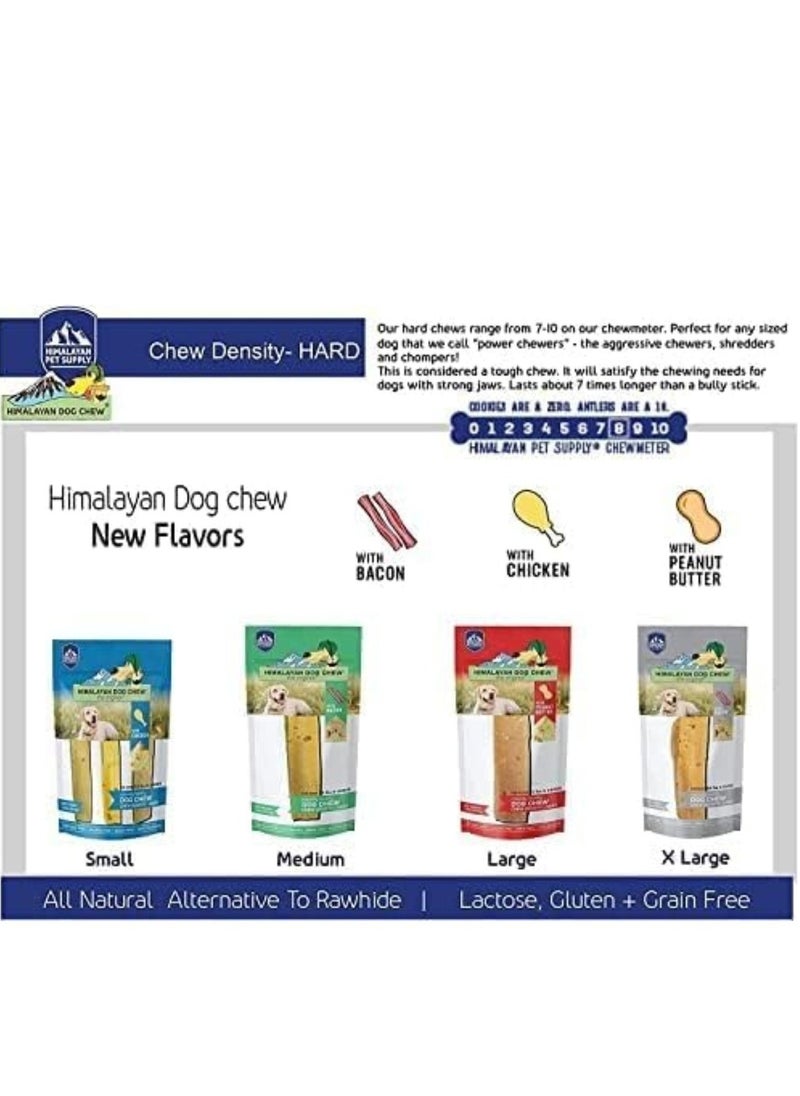 Himalayan Dog Chew - Himalayan Dog Chew Original Yak Cheese Dog Chews 100% Natural Long Lasting Gluten Free Healthy & Safe Dog Treats Lactose & Grain Free Protein Rich Mixed Sizes Dogs 65 Lbs & Smaller 9.9 oz - Image 1