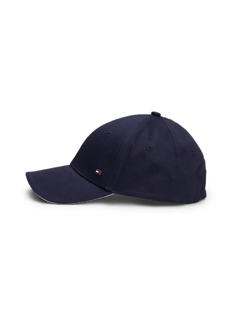 TOMMY HILFIGER Men's Corporate Six-Panel Baseball Cap, Blue - Cotton