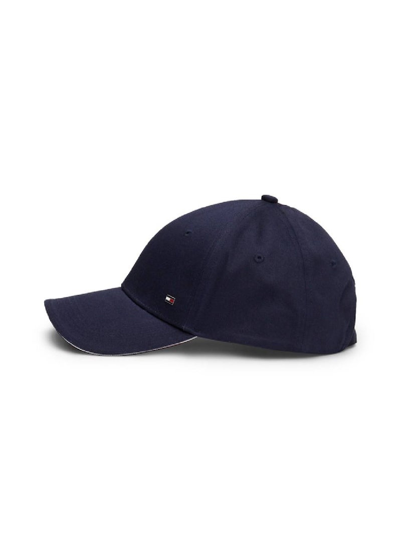 TOMMY HILFIGER Men's Corporate Six-Panel Baseball Cap, Blue - Cotton  - Image 4