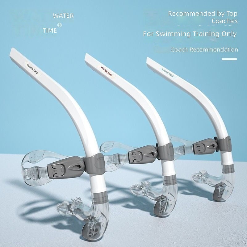 WaterTime Professional Swimming Training Snorkel - Front-Mounted Breathing Tube for Diving & Freestyle - Image 4