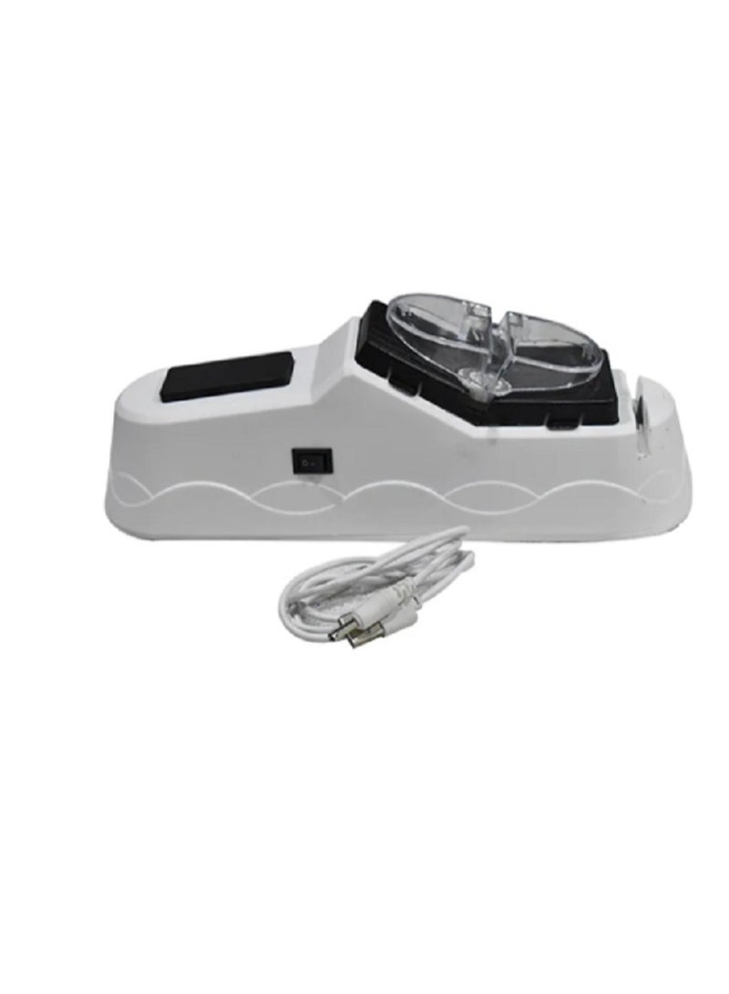 Electric Knife Sharpener with Protective Cover - Image 2
