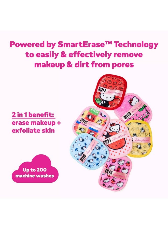 Makeup Eraser The Original MakeUp Eraser, 7-Day Set, Erase All Makeup with Just Water, Including Waterproof Mascara, Eyeliner, Foundation, Lipstick, Sunscreen, and More! (Hello Kitty Classic), 7ct. - Image 2