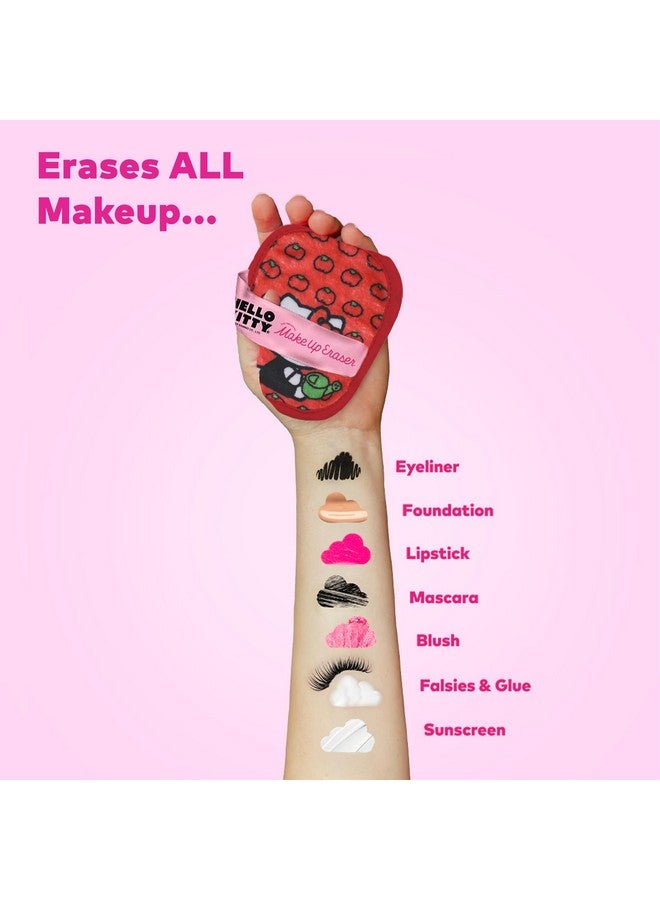 Makeup Eraser The Original MakeUp Eraser, 7-Day Set, Erase All Makeup with Just Water, Including Waterproof Mascara, Eyeliner, Foundation, Lipstick, Sunscreen, and More! (Hello Kitty Classic), 7ct. - Image 3