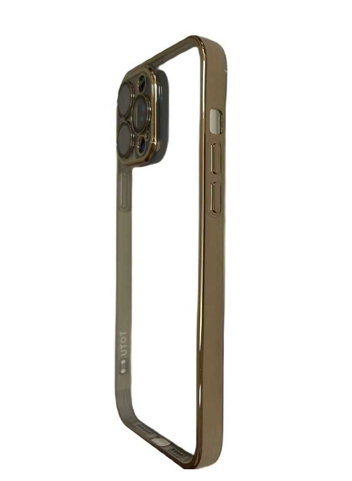 TOTU Soft Jane Series Hardcover Edition iPhone Case Gold Edge - Image 3