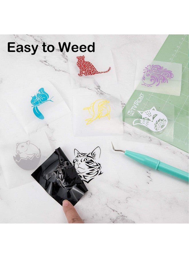 HTVRONT White Permanent Vinyl - 12" x 14 FT Adhesive Vinyl Roll for Cricut, Silhouette, Cameo Cutters, Signs, Scrapbooking, Craft, Die Cutters (Matte White) - Image 3