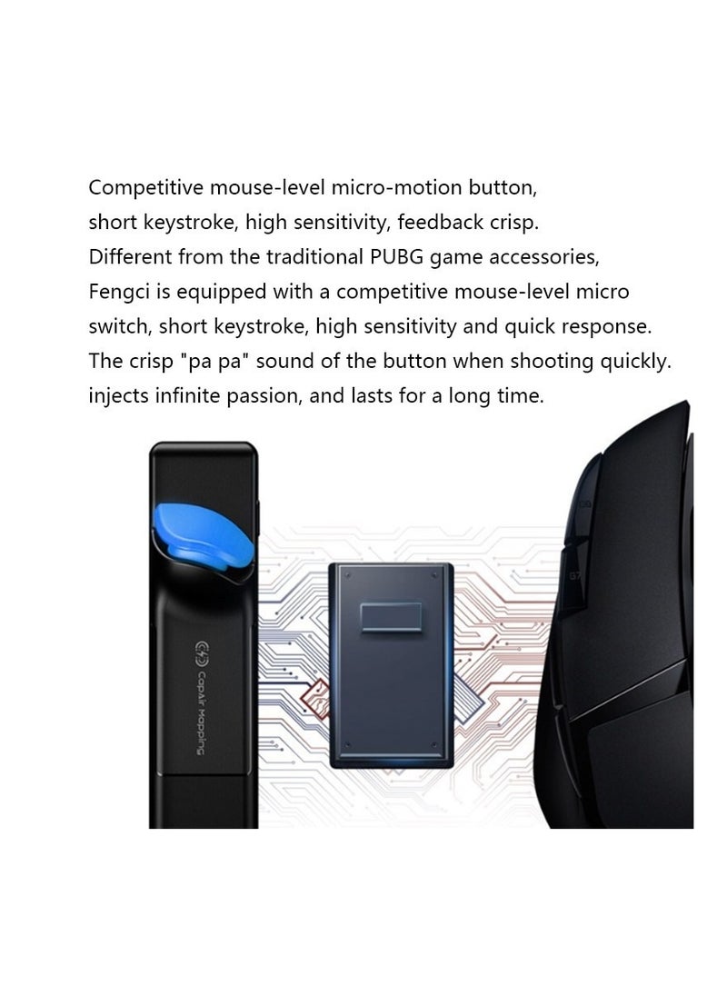 FlyDigi - Stinger CapAir Mapping Trigger Set For iOS and Android Gamepad-  Left and right - Image 1