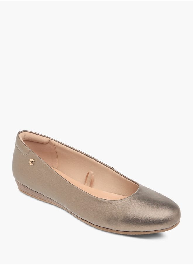 Le Confort Women Solid Slip-On Ballerina Shoes  - Image 2