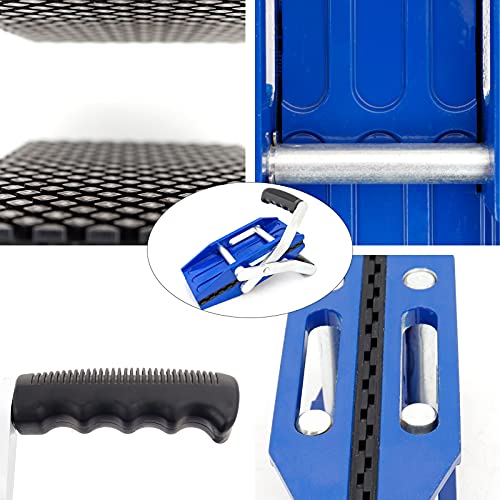 HIGHTOP A Pair Granite Slab Carrying Clamps,Double Handed Stone Panel Carriers Lifting Tools, Heavy Duty lifting clamps for Marble, Glass, Slabs and Plywood - Image 5