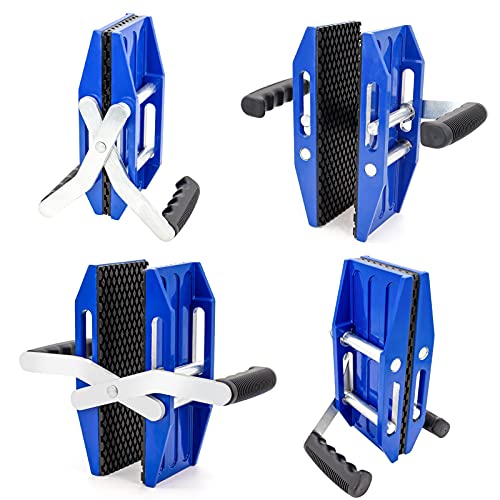 HIGHTOP A Pair Granite Slab Carrying Clamps,Double Handed Stone Panel Carriers Lifting Tools, Heavy Duty lifting clamps for Marble, Glass, Slabs and Plywood - Image 1