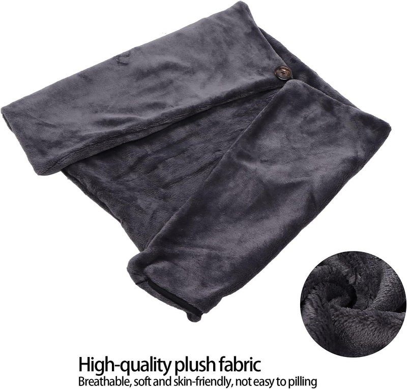 woobles Electric Blanket, Soft Heating Shawl, Adjustable Timing Heated Blanket for Back Shoulder and Legs, Electric Mat with USB for Home and Office Used - Image 2