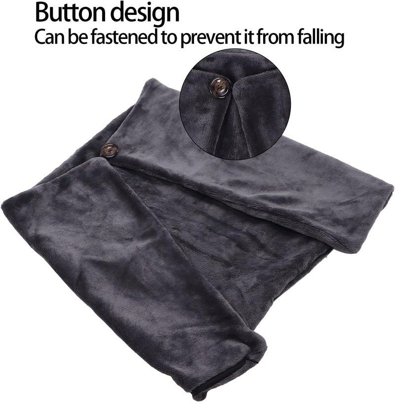 woobles Electric Blanket, Soft Heating Shawl, Adjustable Timing Heated Blanket for Back Shoulder and Legs, Electric Mat with USB for Home and Office Used - Image 4
