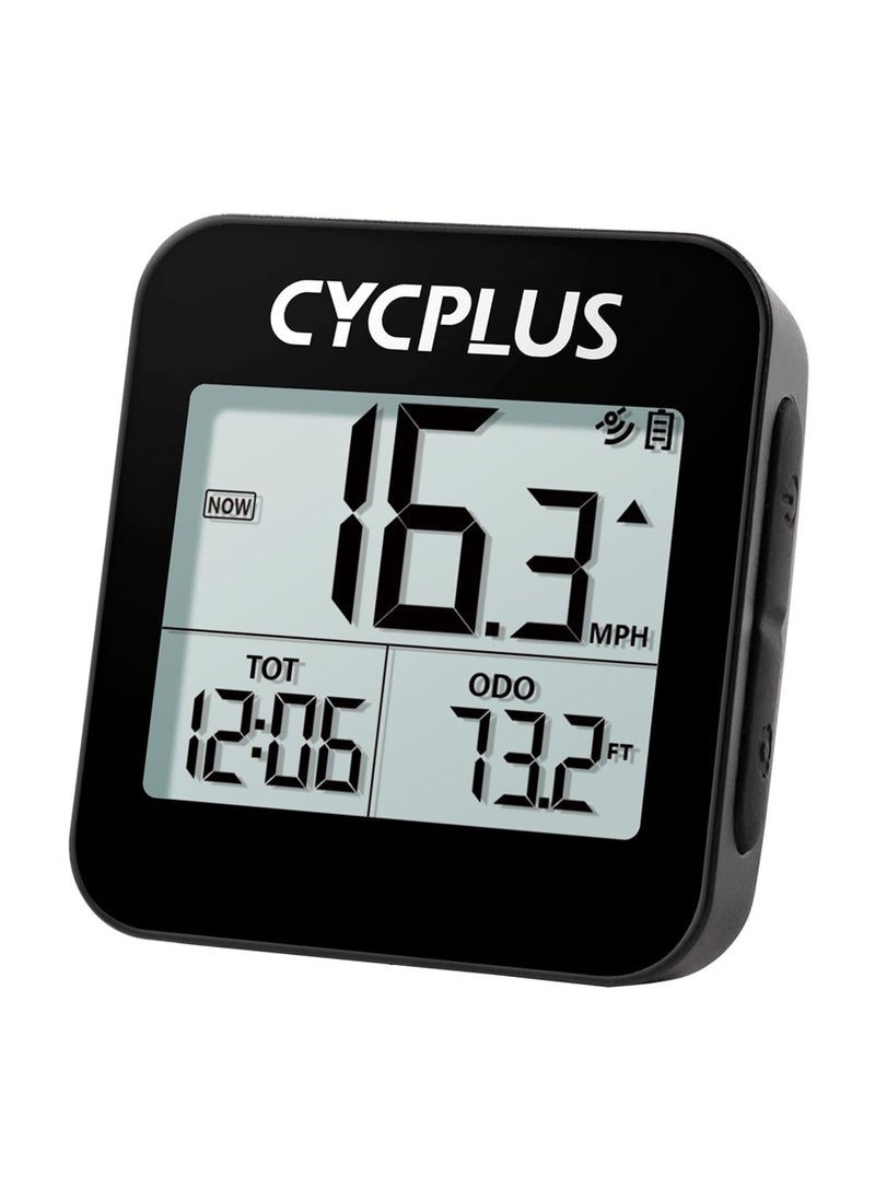 سي واي سي بلس - كمبيوتر دراجة CYCPLUS GPS، كمبيوتر ركوب الدراجات اللاسلكي مع إضاءة خلفية أوتوماتيكية، عداد سرعة الدراجة عداد المسافات مع مقاومة للماء وبطارية لاجر - Image 1