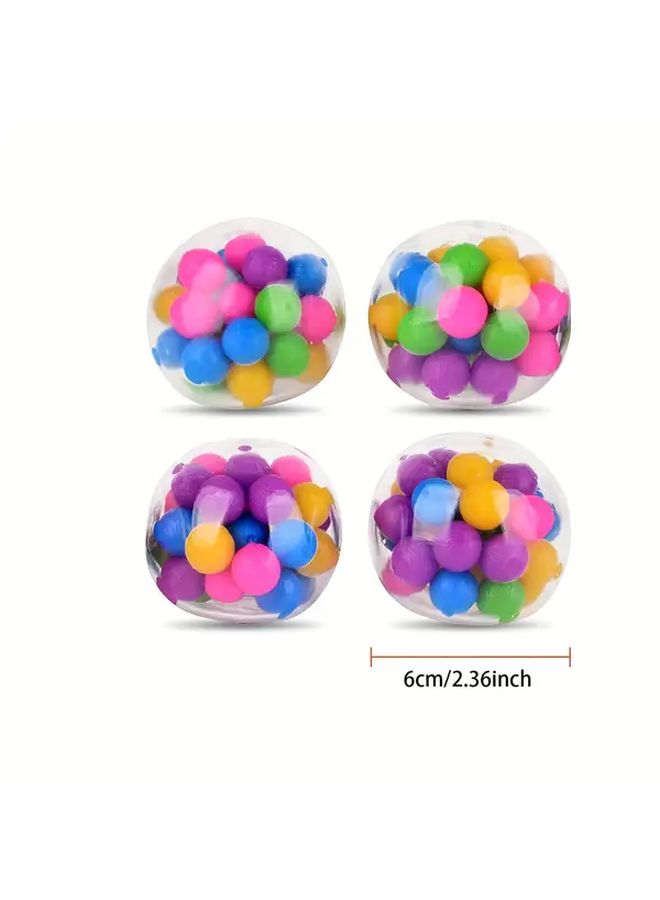 Random Color 3 Pack Soft Squeezable Balls for Stress Relief - Image 2
