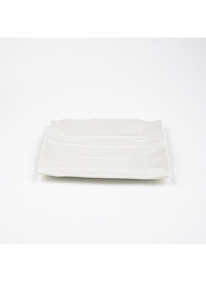 Rosa By Fathy Mahmoud Organic Dinner Plate, 27 Cm Size, Ivory