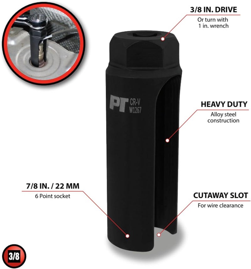 Performance Tool W1267 Oxygen Sensor Socket - Image 1