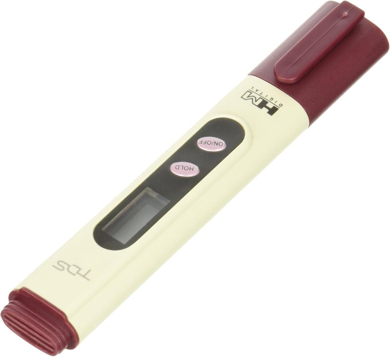 HM Digital TDS-4 Pocket Size TDS Tester Meter with 0-9990 ppm Measurement Range, 1 ppm Resolution, 2% Readout Accuracy - Image 1