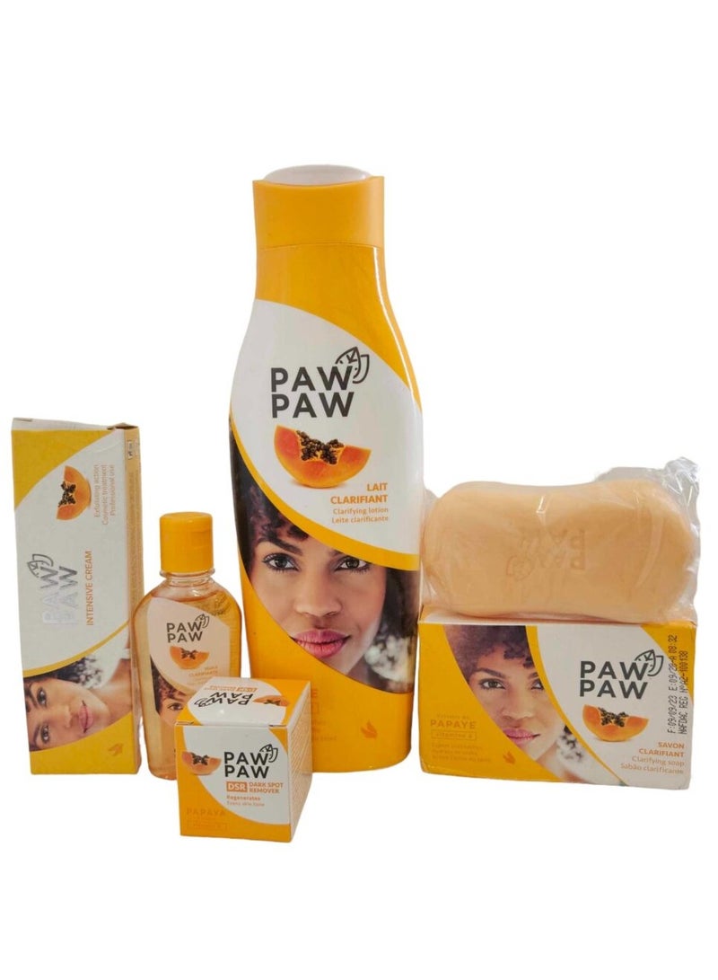 Bao Bao Purifying Body Set Purifying Body Lotion 500ml + Soap + Oil + Tube Cream + Face Cream 