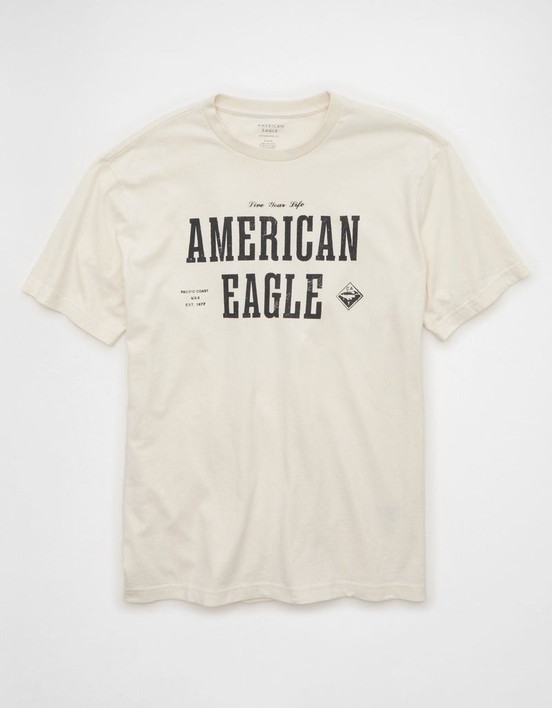 American Eagle AE Logo Graphic T-Shirt - Image 3