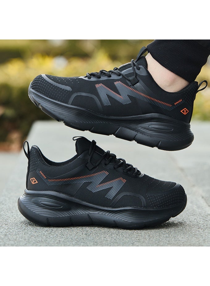 NIBEMINENT Breathable Safety Shoes For Men Indestructible Puncture Proof Work Boots Anti-smashing Steel Toe Industrial Sneakers - Image 2