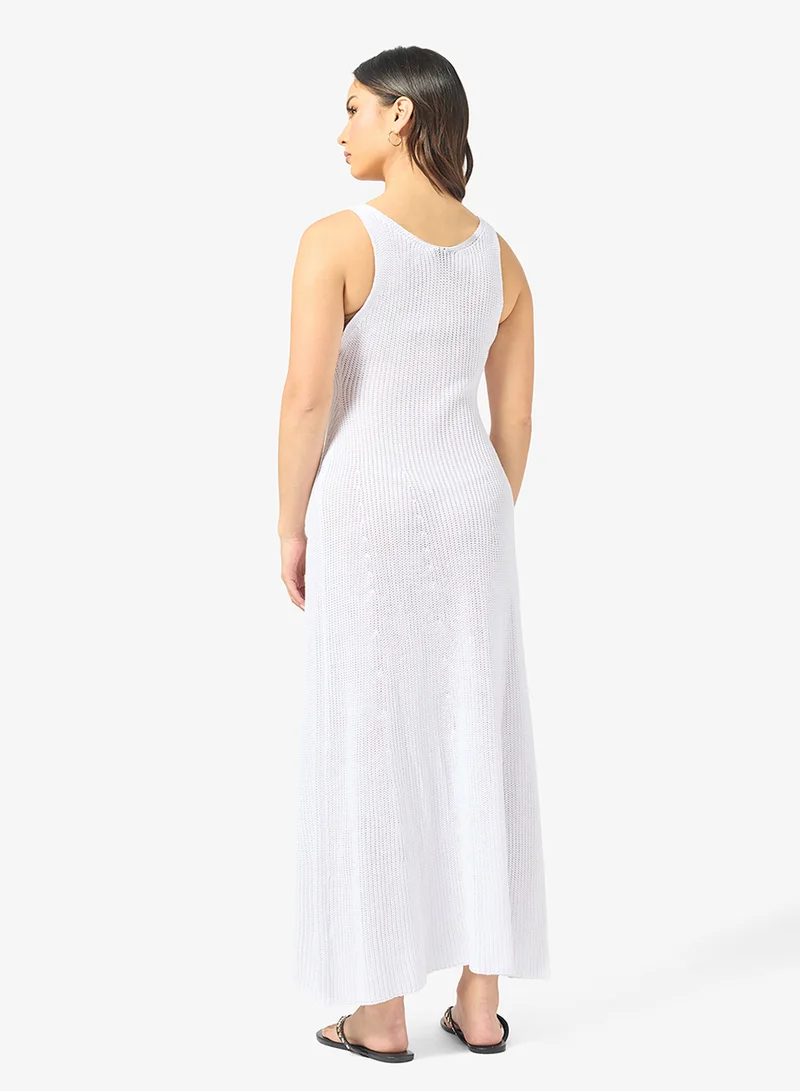 Ginger Knitted Maxi Dress