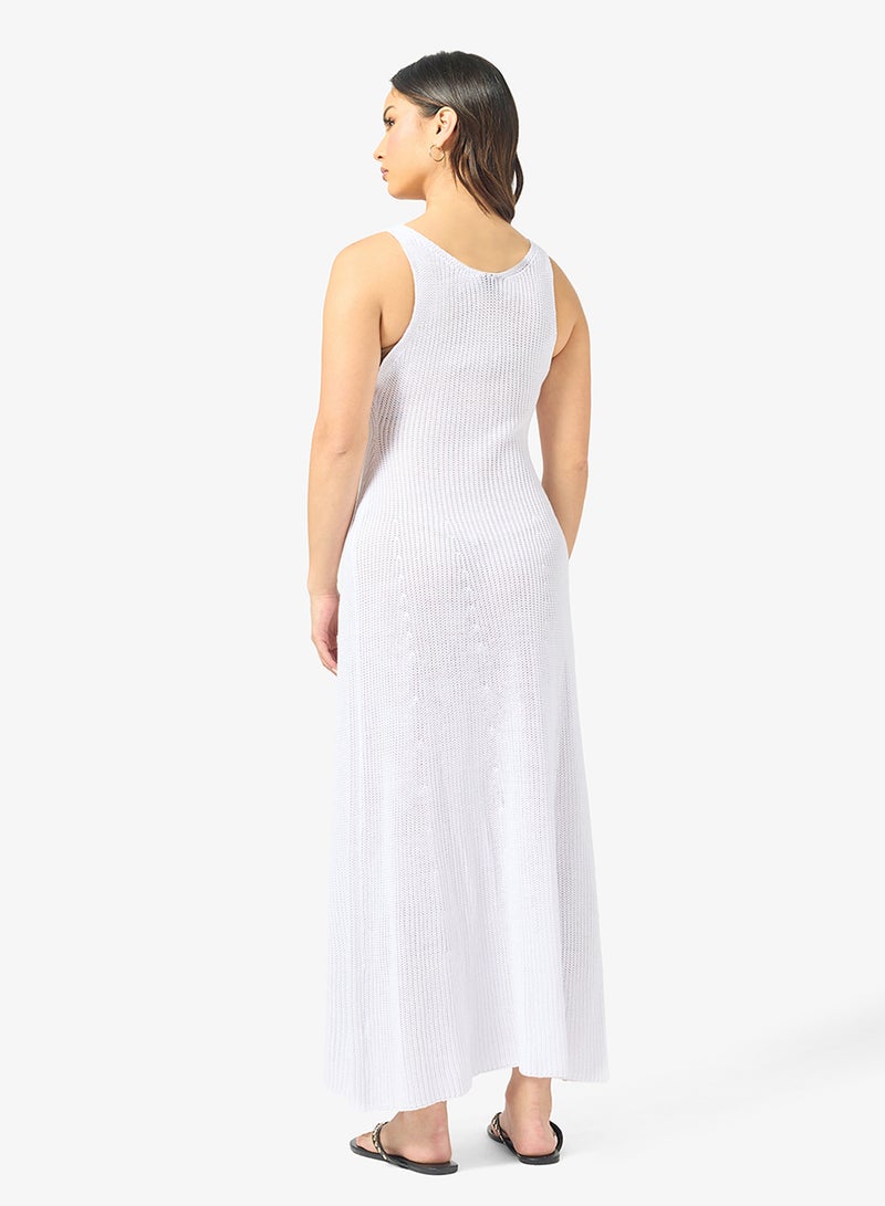 جينجر فستان ماكسي محبوك - Image 2