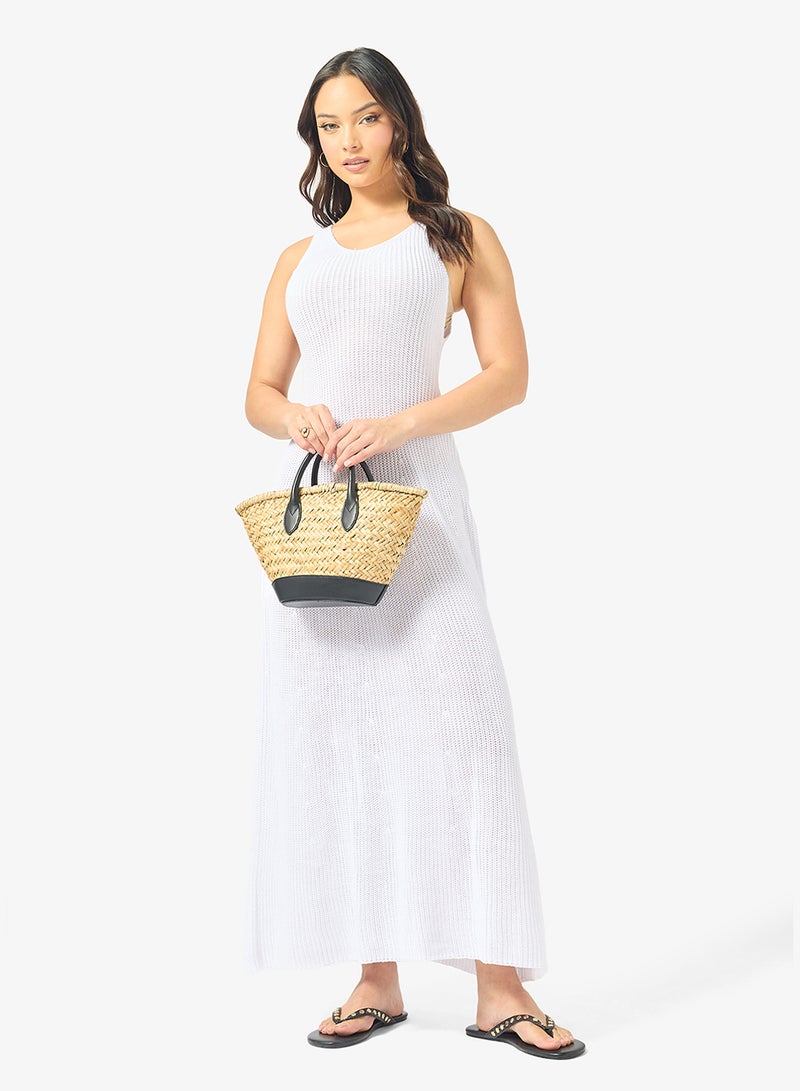 جينجر فستان ماكسي محبوك - Image 1