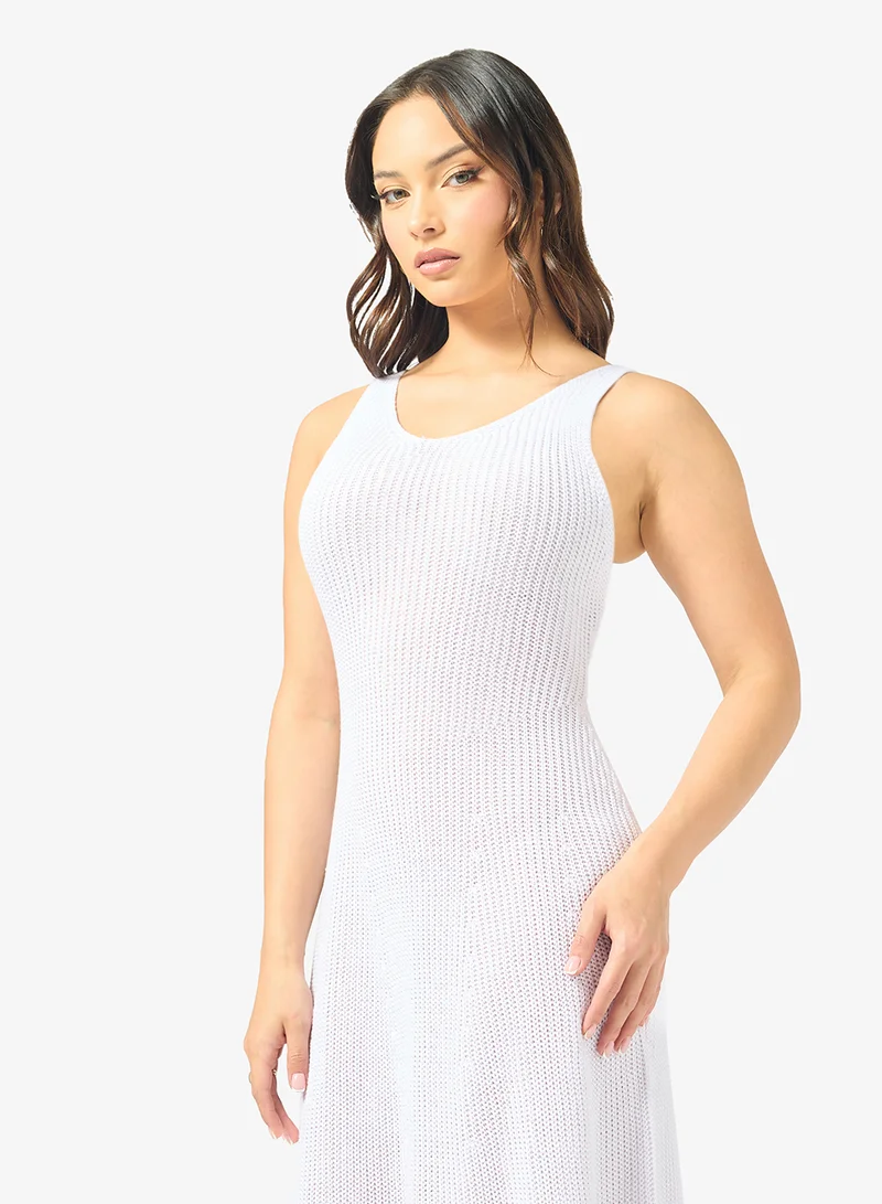 Ginger  Knitted Maxi Dress for Women | Best Price UAE