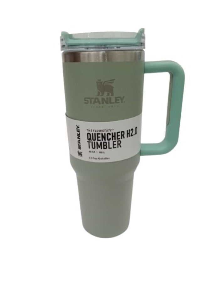 Stanley 1200ml Thermal Mug - Stylish design made of SUS 304 stainless steel with a tight lid and straw, keeps hot and cold - Image 3
