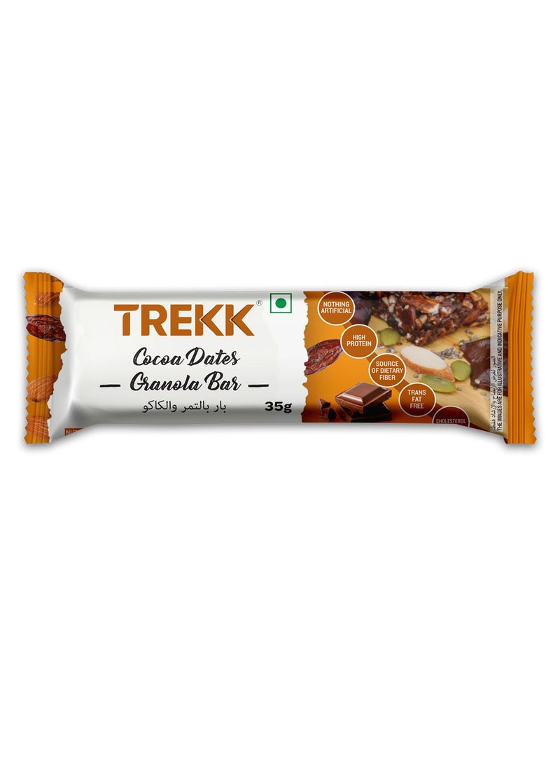 Trekk - Cocoa Dates Granola Bar - 210g - Image 1