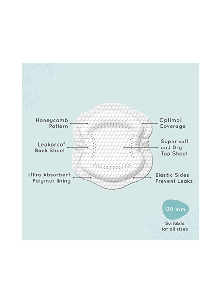 PEE SAFE PeeSafe Disposable  Breast Pads 24 pcs ,Pack of 2 - Image 4