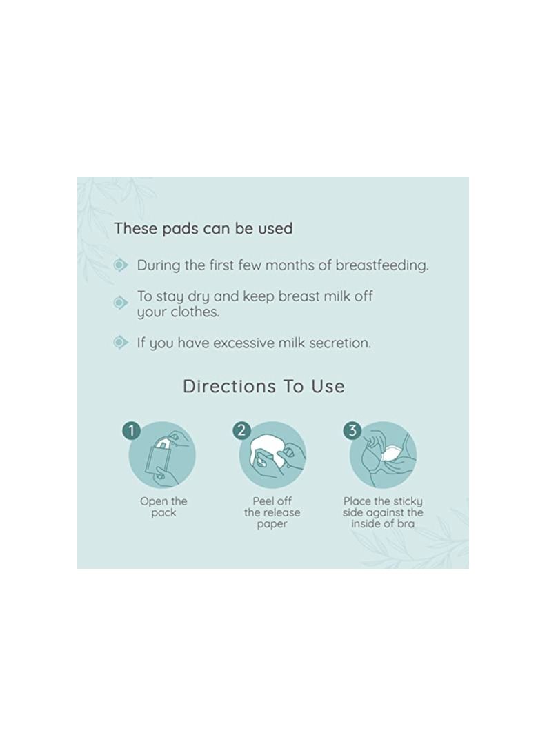 PEE SAFE PeeSafe Disposable  Breast Pads 24 pcs ,Pack of 2 - Image 5