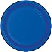 Creative Converting Touch of Color 24 Count 675 Lunch Plate Cobalt - Image 1