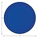 Creative Converting Touch of Color 24 Count 675 Lunch Plate Cobalt - Image 4